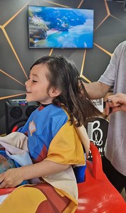 Teddie's new haircut! Finally Teddie decided to have his hair cut by a real barber. Let's all find out if he likes his new haircut🥰 Thank you Beyond Barbershop esp to Moh for making Teddie's first haircut experience fun and memorable. #teddie #haircut #goodvibes #spreadloveandkindness FilipinoScouse Family | FilipinoScouse Family