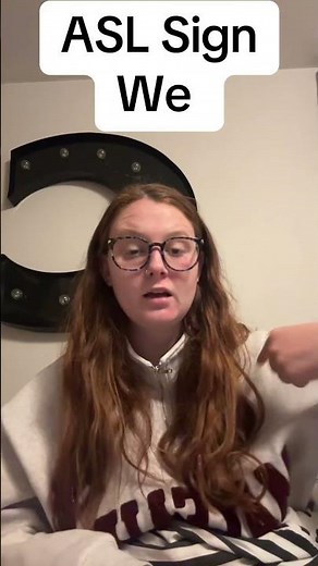 Learn How To Sign "We" in ASL for Beginners | American Sign Language #shorts