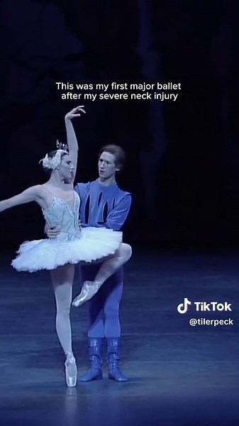 A moment I’ll never take for granted 🤍 #ballet #ballettok #ballerina #swanlake #dance #injury