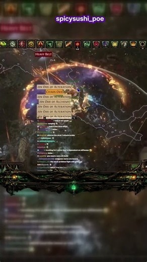20 mod rare mob drops on 116 alts | #spicysushi_poe #PathOfExile #poe