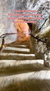 16K views · 996 reactions | Tomb of Lazarus, Ancient Bethany | Visit Israel From Your Home | Facebook