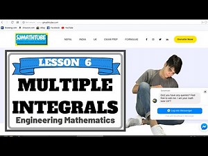Multiple Integrals - LESSON 6