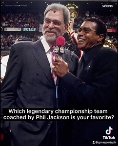 11K views · 16 reactions | Coach Phil Jackson turns 76 today! Which legendary championship team coached by the Zen Master is your favorite? Follow us on TikTok: www.tiktok.com/@gmasportsph | GMA Sports PH | Facebook