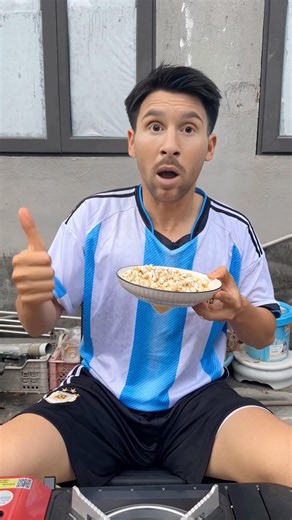 Messi vs Ronaldo's Secret Popcorn Recipe!🍿#comedy