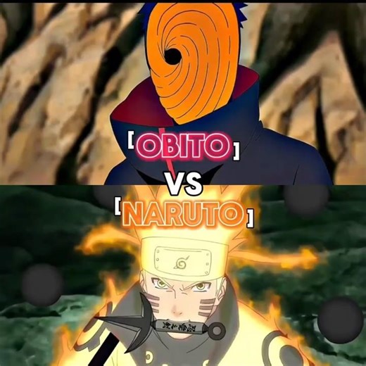 Obito vs Naruto: The Hero 🔥 and The Lost One 🥲 #obito #naruto
