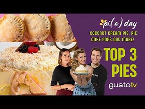 Celebrate Pi Day with 3 Irresistible Pies 🥧 | Coconut, Rhubarb & Strawberry-Rhubarb