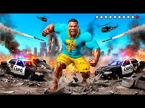 The Strongest Man in GTA 5 - The Movie