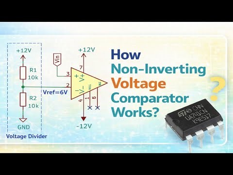 How Non-Inverting Voltage Comparator Works
