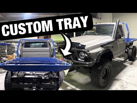 BUILDING A CUSTOM FLAT BED TRAY FOR MY 4X4 Ep 1 - 4WD Build Episode 12