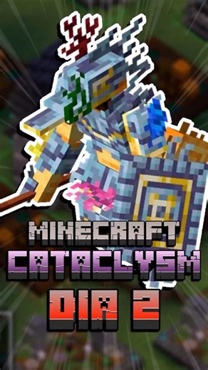 Day 2 in Minecraft Cataclysm | The first dungeon