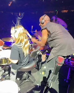 WATCH: Pink's son makes drumming debut