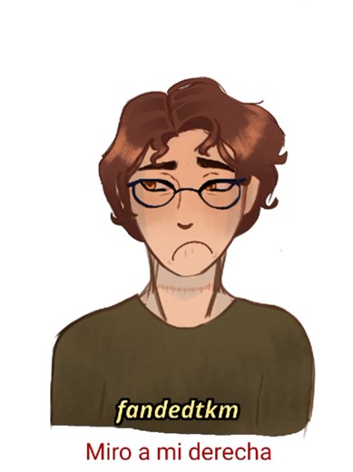 Struggling to Draw Caín from Dating Sim