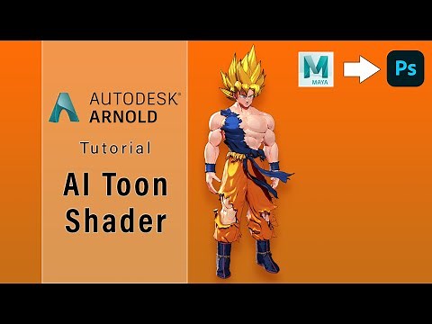 Maya tutorial - How to light & shade a Character using the toon shader in MtoA.