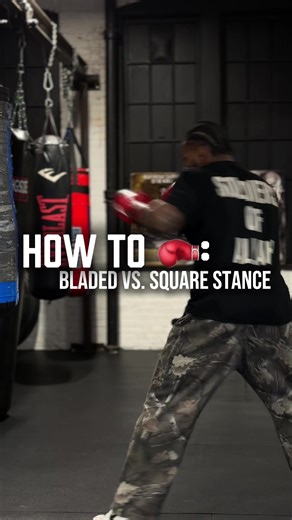 This conversation gets dragged even longer when you bring in how different STYLES incorporate the bladed and knifed stance 🙂‍↕️ The most important thing to remember when playing with the two is your DEFENSE! Bladed stance uses an in and out motion to keep you protected by creating distance after scoring against the opponent ⚡️ While having your torso more square to your opponent keeps you under and around them for a more horizontal approach 🔄 #boxing #boxingtraining #defense #boxingstance