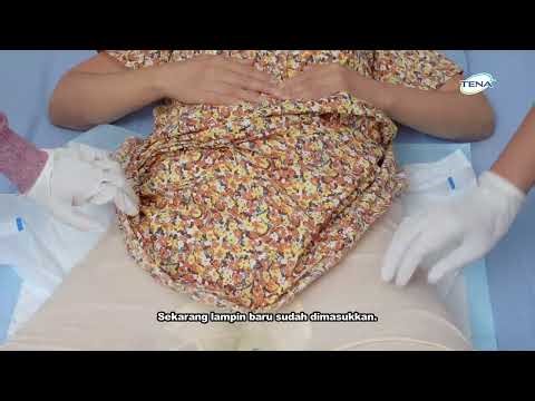 How to change adult diapers