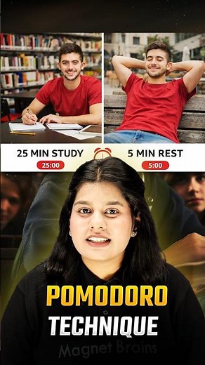 Pomodoro Technique: Study 2X Faster in 30 Seconds! ⏱️📚