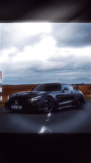 #Mercedes AMG GT black car edit