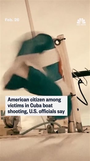 According to two U.S. officials, at least one U.S. citizen was killed and another injured after a 24-foot boat allegedly exchanged gunfire with Cuban border patrol. | NBC News