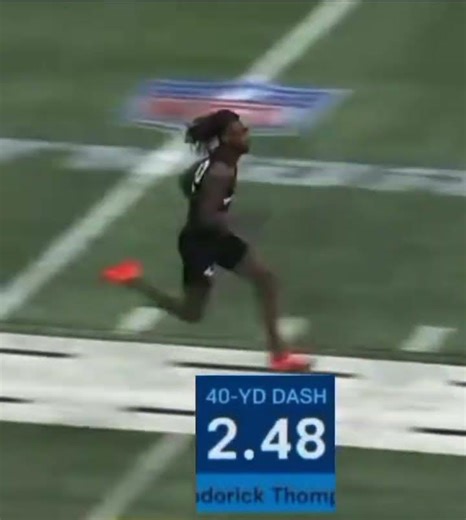 Remember when Xavier worthy ran a backwards for the yard dash