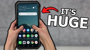 This might be the BIGGEST phone I've ever seen... 😲 | Jacob R