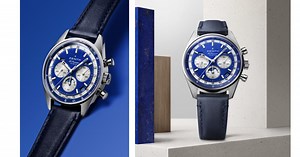 Chronomaster original triple calendar launches in lapis lazuli