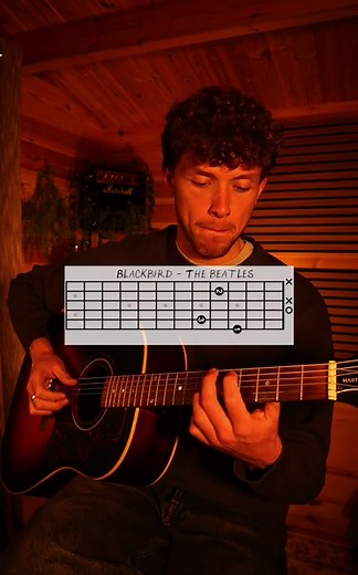 Learn to Play Blackbird by The Beatles on Acoustic Guitar