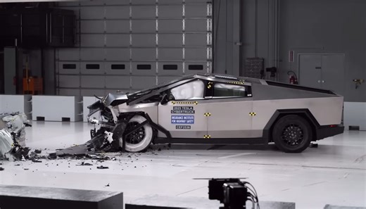 Tesla Cybertruck earns IIHS Top Safety Pick  award