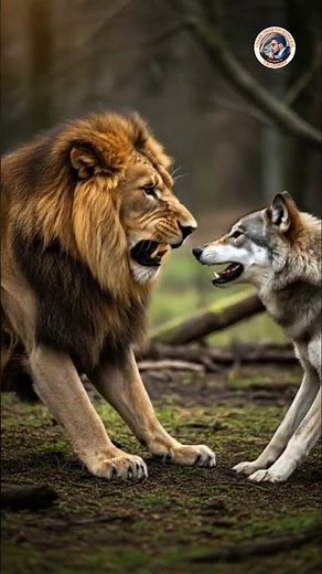 Lion vs Wolf | Intense Wild Animal Standoff