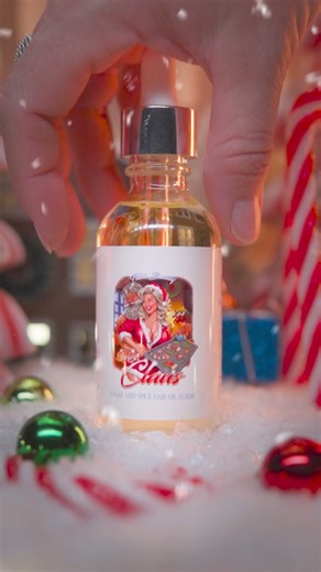 Enhance your hair’s radiance with a festive touch of holiday magic. 🤶✨ The Mrs Claus Hair Oil Elixir will wrap your hair in the cozy elegance of vanilla sugar, citrus mist, and peppermint bark. This elixir is a must for soft, lustrous, and holiday-ready hair. Why You’ll Love Mrs Claus Hair Oil Serum: ✨ Healthy Scalp ✨ Frizz Control ✨ Damage Protection ✨ Deep Moisture Let your hair be the focal point of every holiday gathering!🎄 Shop the Mrs Claus Hair Oil Elixir 👇 https://fablebeauty.com/prod