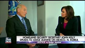 98K views · 2.4K reactions | I headed to The Department of Homeland Security’s New York office and sat down with Secretary John Kelly. We discussed what the United States could have in store for one the world’s most dangerous leaders.Take a look at this ‘Justice’ primetime exclusive! | Judge Jeanine Pirro | Facebook