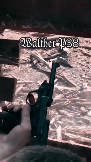 Walther P38 Shooting Steel