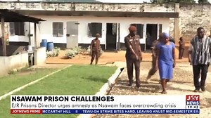 Nsawam Prison Challenges: E/R Prisons Director urges amnesty as Nsawam faces overcrowding crisis. #JoyNews | JoyNews