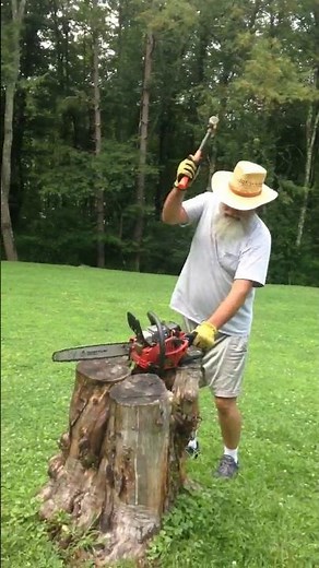 How to fix a broken chainsaw - 984909