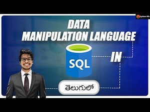 Data Manipulation Language in Sql Telugu | SQL
