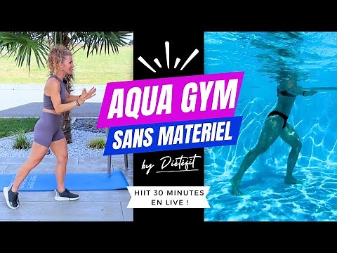 30 MIN AQUAGYM AQUATRAINING NO EQUIPMENT REQUIRED COMPLETE SESSION (EXERCISES IN POOL, LAKE, SEA)...