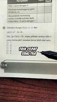 TRIK CEPAT Soal TKA Matematika Wajib SMA SMK 2026 2027