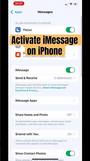 Fix message “Not Delivered” on iPhone | Activate iMessage