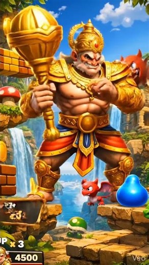 Hanuman ne Mario Game me ghus ke Ravana ki dhulai kar di 😱🔥