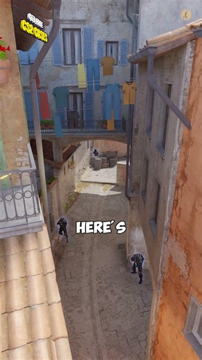 Awesome Flash to Blinde All Banana on CS2 Inferno #shorts