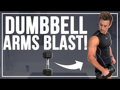 Dumbbell Arms Blast | Build Muscle in 20 Minutes at Home | #CrockFit