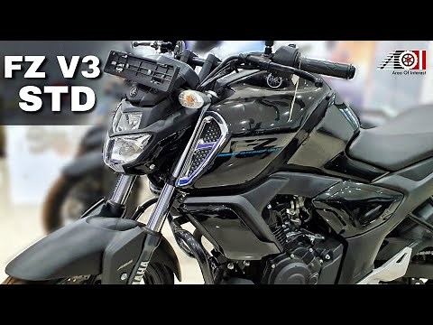 New Yamaha FZ V3 Base Model with Accessories | On Road Price | Mileage | Features | Specs