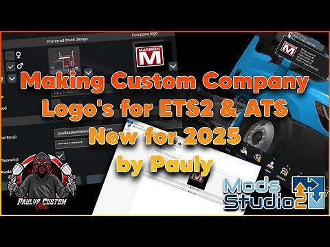 Making custom company logo's for ETS2 & ATS