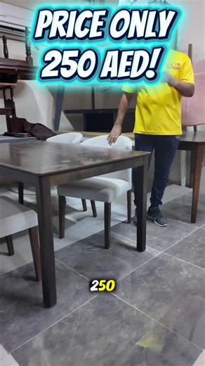 Bufaisal on Instagram: "Upgrade your dining space with elegant dining table sets 🍽️✨ Perfect for families, apartments & restaurants — strong, stylish & affordable. Best prices available at Bufaisal UAE — limited stock! 📩 DM now | 🚚 Fast delivery across UAE Hashtags: #DiningTableUAE #DiningSetSale #BufaisalUAE #UAEFurniture #HomeFurnitureUAE"