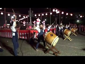東京音頭 - 和太鼓演奏 盆踊り曲 夏祭り 千葉神楽太鼓2009