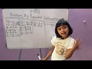 Division by repeated Subtraction