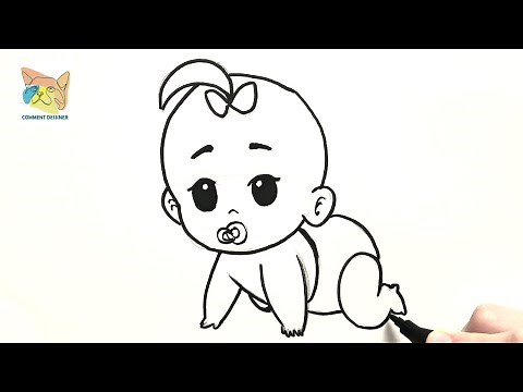 comment dessiner un bébé facile à dessiner