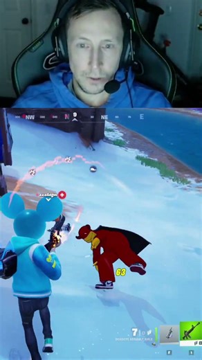 Epic Fortnite Fights & Homer Simpson Takedown #shorts