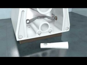 Wall-mounted toilet fixture