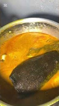 This is why making Ofe Akwu from scratch is not for the weak #ofeakwu #nigerianfood #cookingshorts