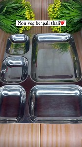 352K views · 1K reactions | Non-veg bengali thali DAY 118 of lunch ideas❤️ Steam rice Macher jhol Chingri aloo jhal Stuffed korola Onion, lemon and green chilly | Ankita’s kitchen | Facebook